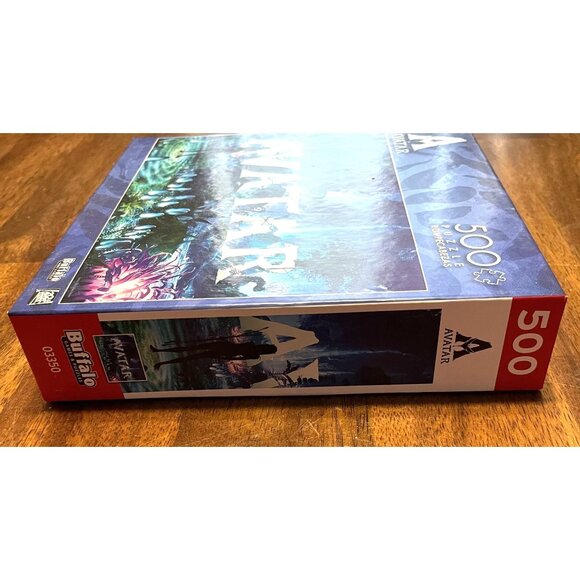 Avatar Jigsaw Puzzle 500 Piece Puzzle By Buffalo Games Movie Neytiri Navi Forest - Picture 4 of 16